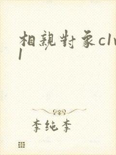 相亲对象c1v1