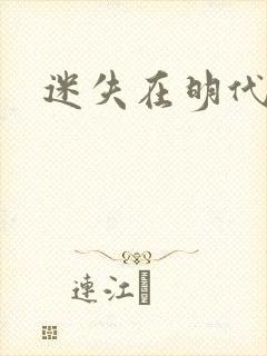 迷失在明代末年