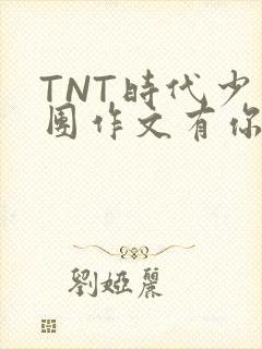 TNT时代少年团作文有你真好