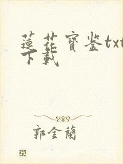 莲花宝鉴txt下载