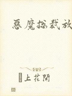 恶魔总裁放了我