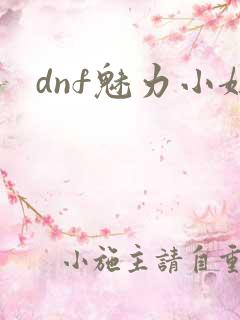 dnf魅力小妞