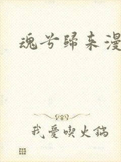 魂兮归来漫蒹葭