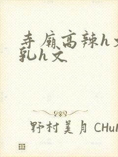寺庙高辣h文乱乳h文