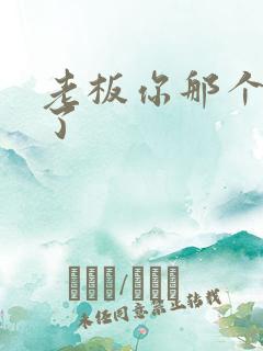 老板你那个太长了