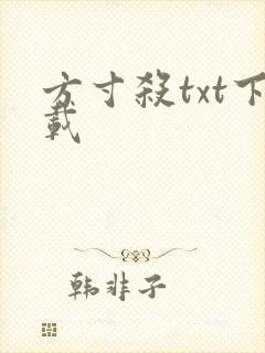 方寸杀txt下载