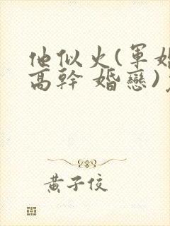 他似火(军婚 高干 婚恋)免费阅读