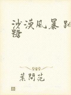 沙漠风暴 跳跳糖