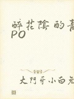 醉花阴 酌青栀PO