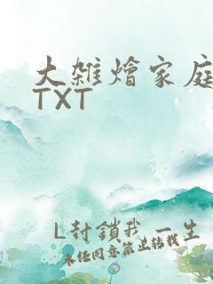 大杂烩家庭小说TXT