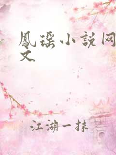 凤瑶小说网高辣文