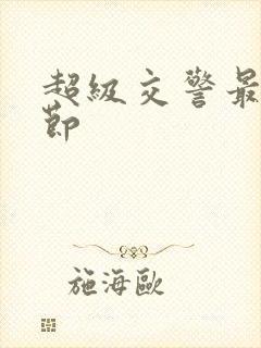 超级交警最新章节