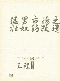 猛男市场之肌肉壮奴的改造