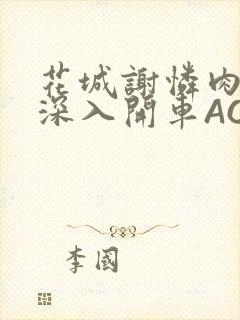 花城谢怜肉车长深入开车AO3