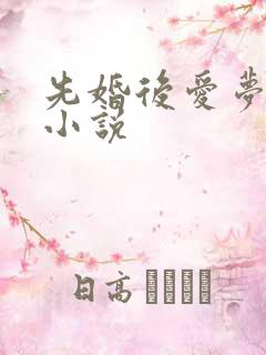 先婚后爱梦筱二小说