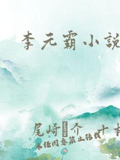 李元霸小说