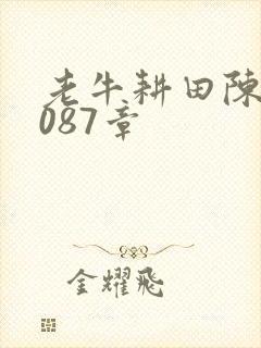老牛耕田陈雪1087章