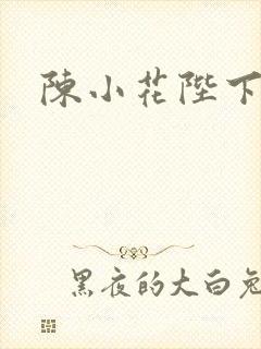 陈小花陛下
