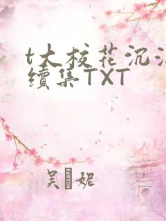 t大校花沉浮录续集TXT