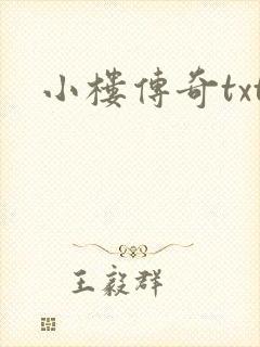 小楼传奇txt