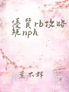 优质rb攻略系统nph