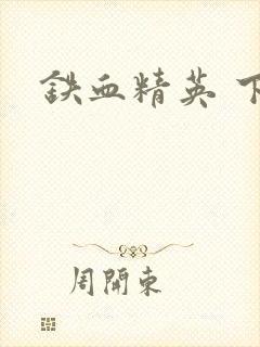 铁血精英 下载