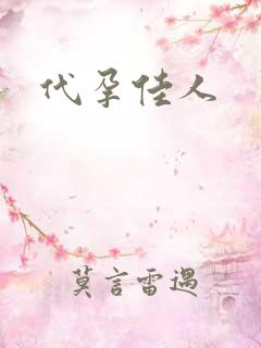 代孕佳人