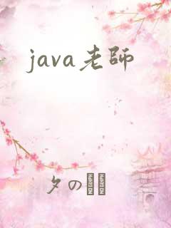 java老师