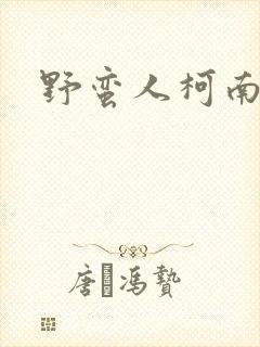 野蛮人柯南小说