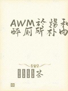 AWM于炀和祁醉厕所补肉