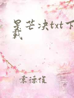 星芒决txt下载