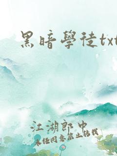 黑暗学徒txt