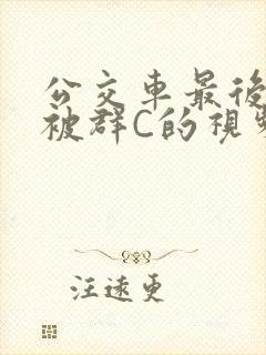 公交车最后一排被群C的视频