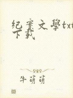 纪实文学txt下载