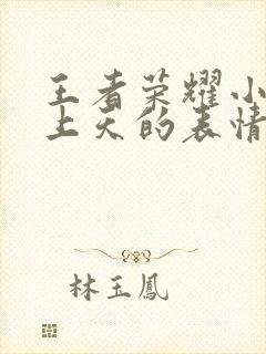 王者荣耀小乔爽上天的表情