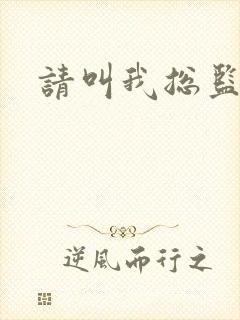 请叫我总监小说