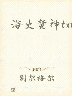 浴火焚神txt
