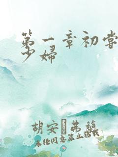 第一章初尝云雨少妇