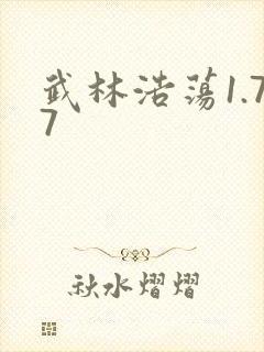 武林浩荡1.77