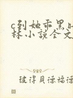 c到她乖黑暗森林小说全文阅读