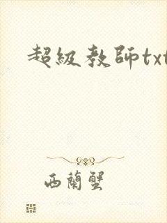 超级教师txt