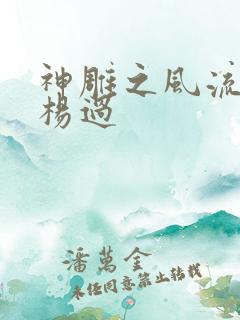 神雕之风流浪子杨过