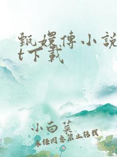 甄嬛传小说txt下载