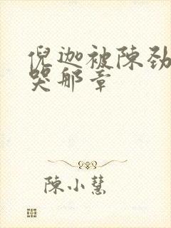 倪迦被陈劲生做哭那章