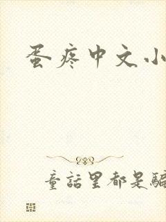 蛋疼中文小说网