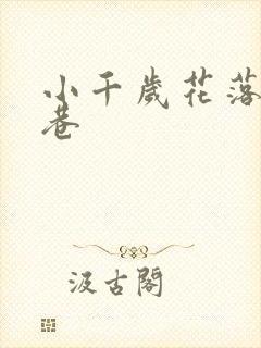 小千岁花落乌衣巷