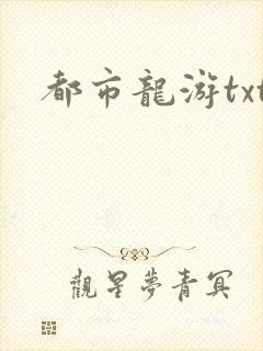 都市龙游txt