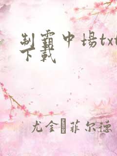 制霸中场txt下载