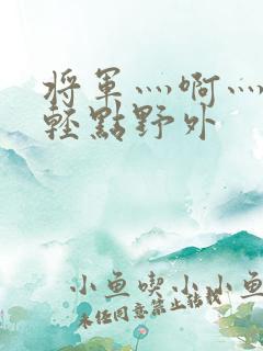 将军灬啊灬啊灬轻点野外