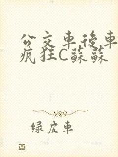 公交车后车座的疯狂C苏苏